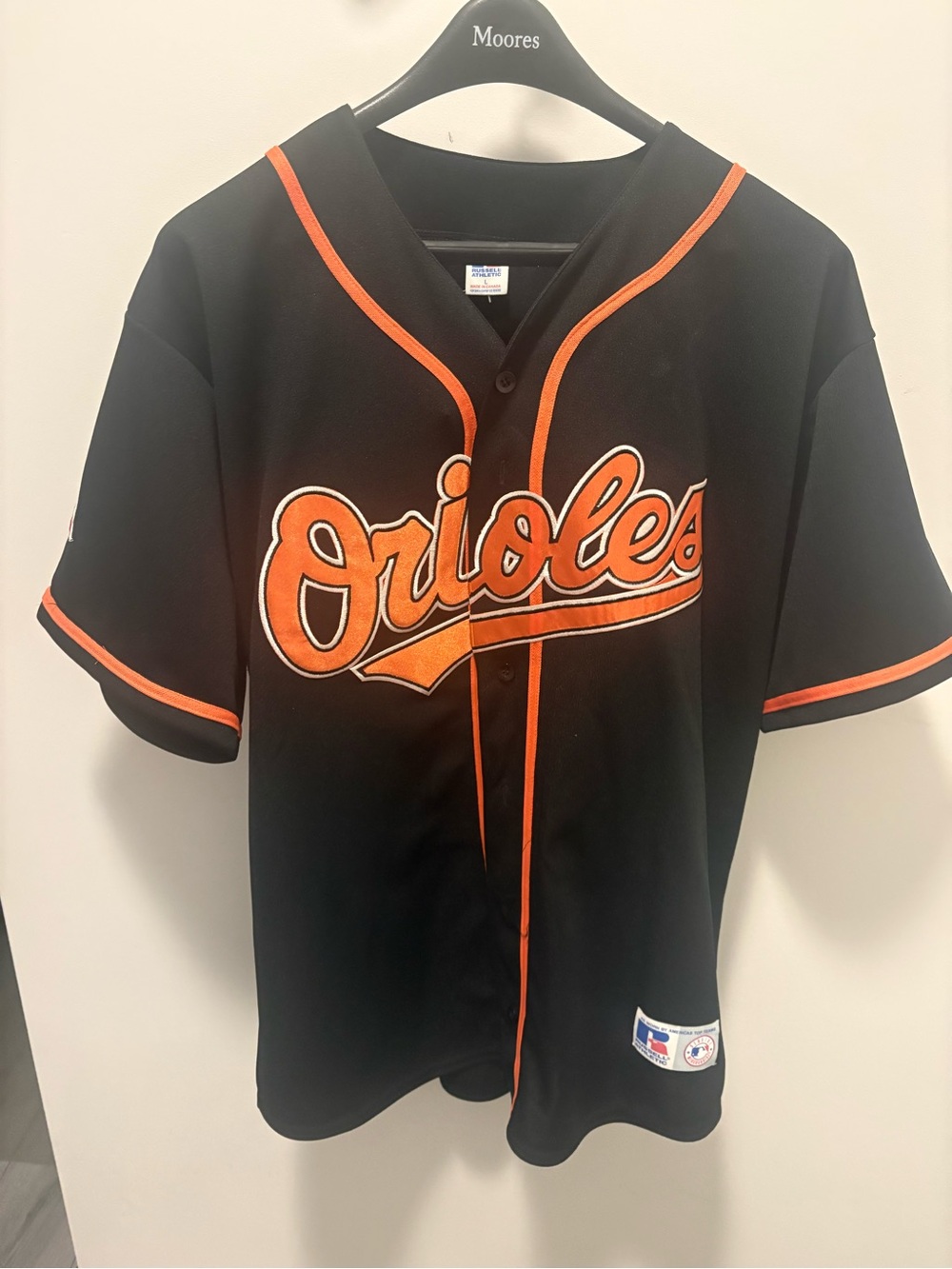 Vintage Baltimore Orioles Black & Orange Baseball Jersey